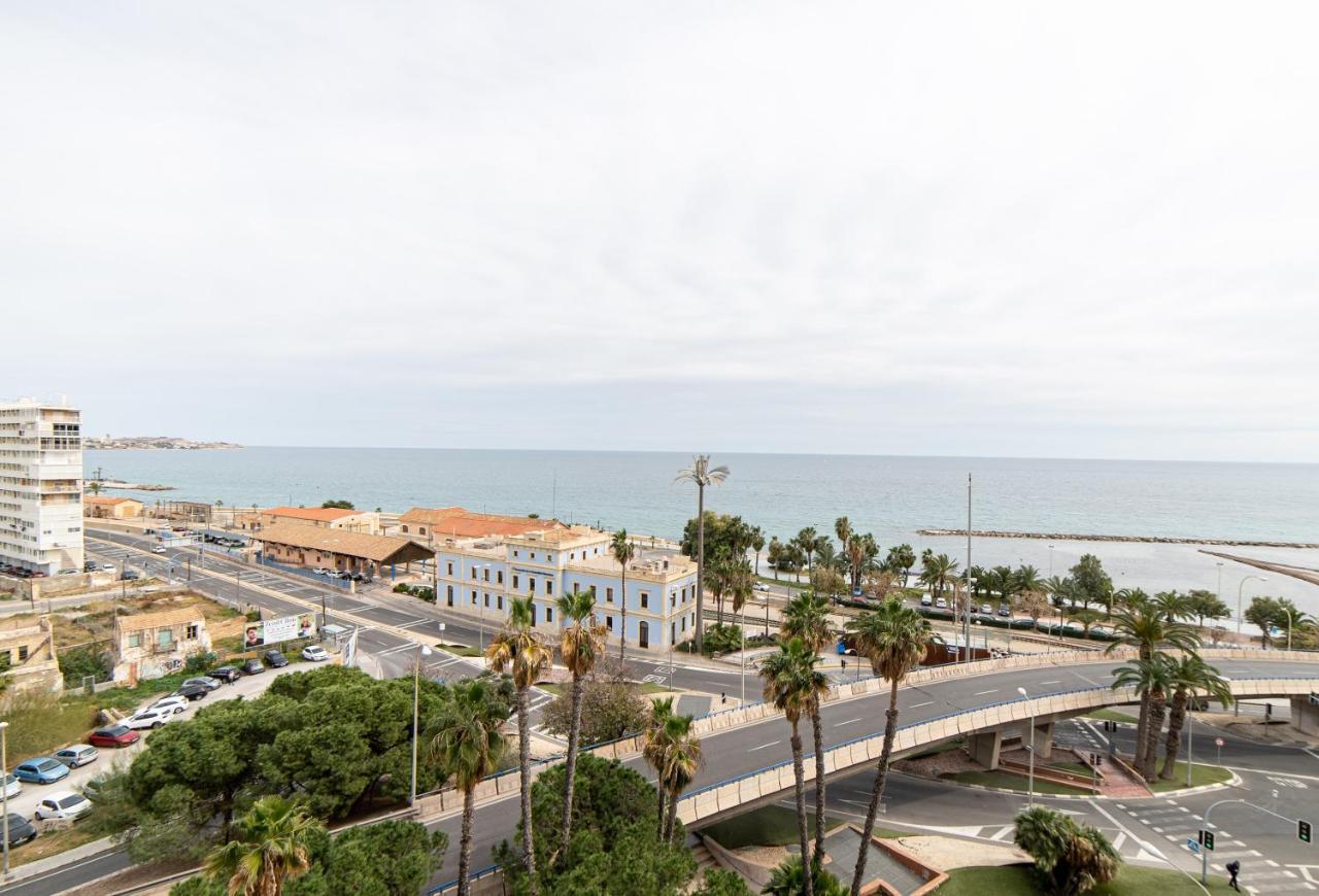 Atico De Lujo Con Vistas Al Mar, Primera Linea Playa Del Postiguet Alicante Extérieur photo