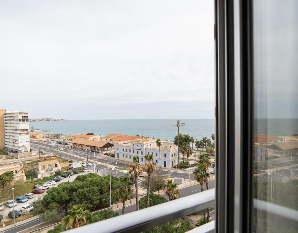 Atico De Lujo Con Vistas Al Mar, Primera Linea Playa Del Postiguet Alicante Extérieur photo